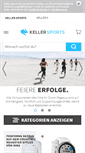 Mobile Screenshot of keller-sports.de