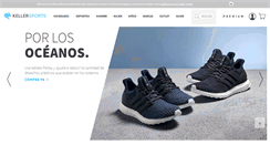 Desktop Screenshot of keller-sports.es